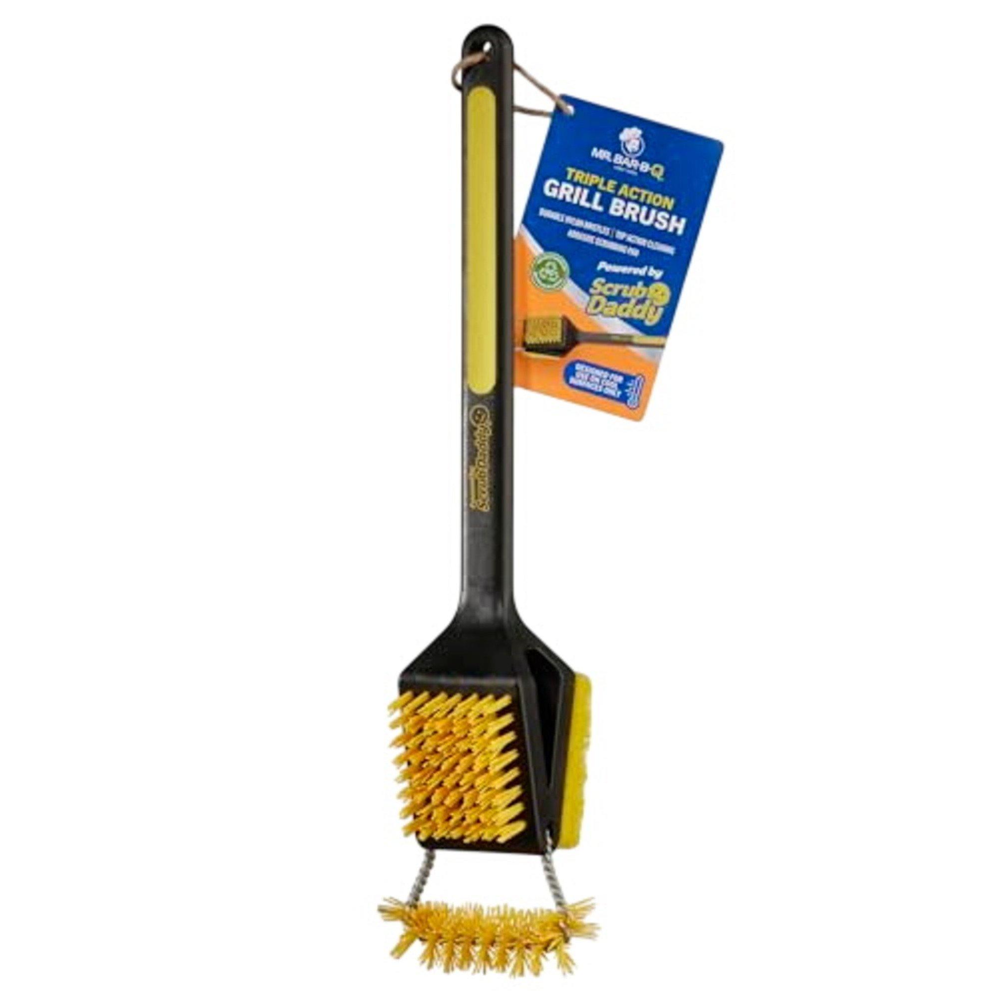 Mr. Bar-B-Q Scrub Daddy Triple Action Grill Brush - Mr. Bar-B-Q