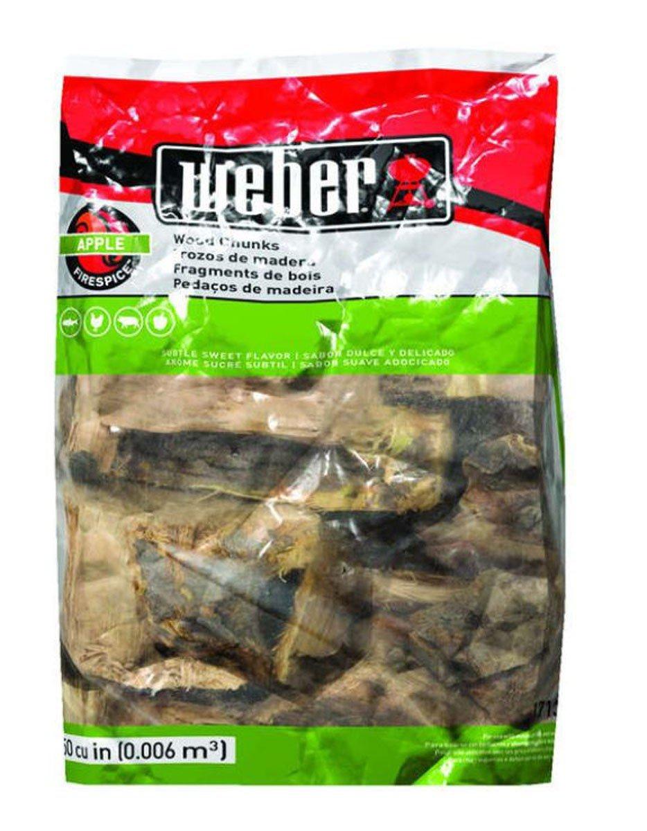 Weber Firespice Coarse Wood Smoking Chunks 350 cu in - Weber