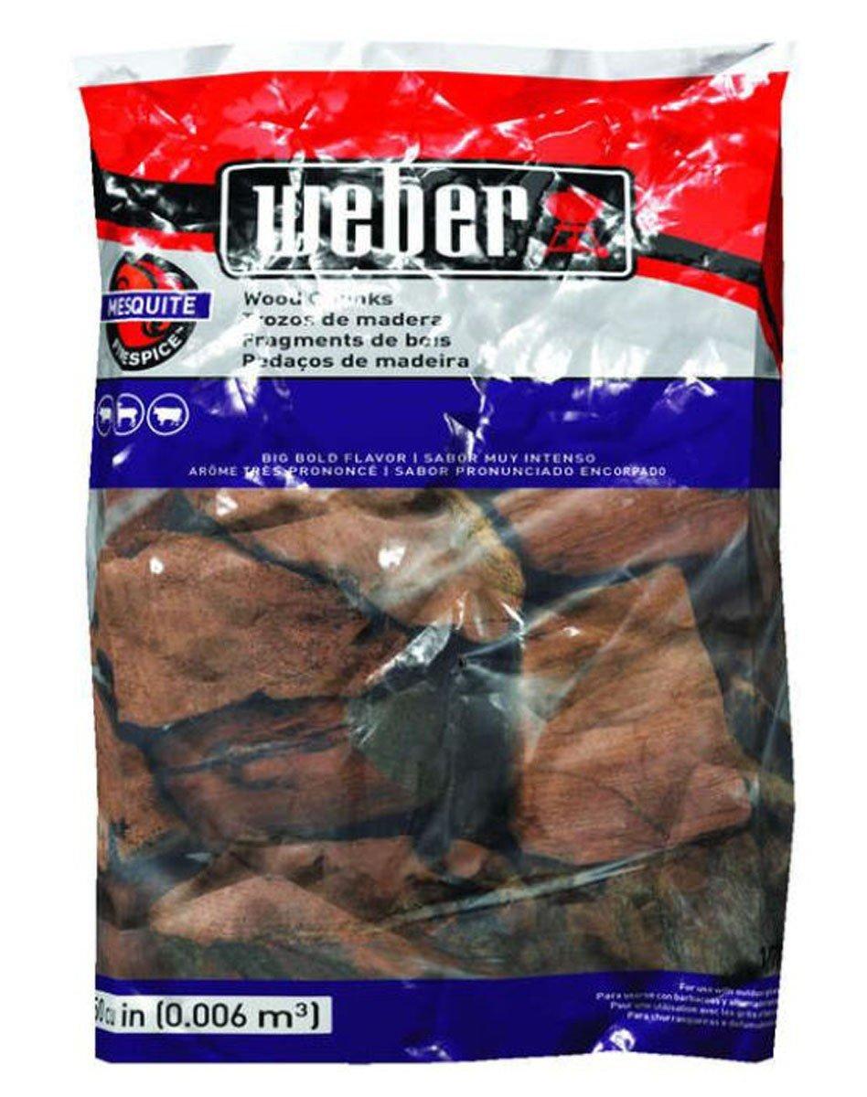 Weber Firespice Coarse Wood Smoking Chunks 350 cu in - Weber