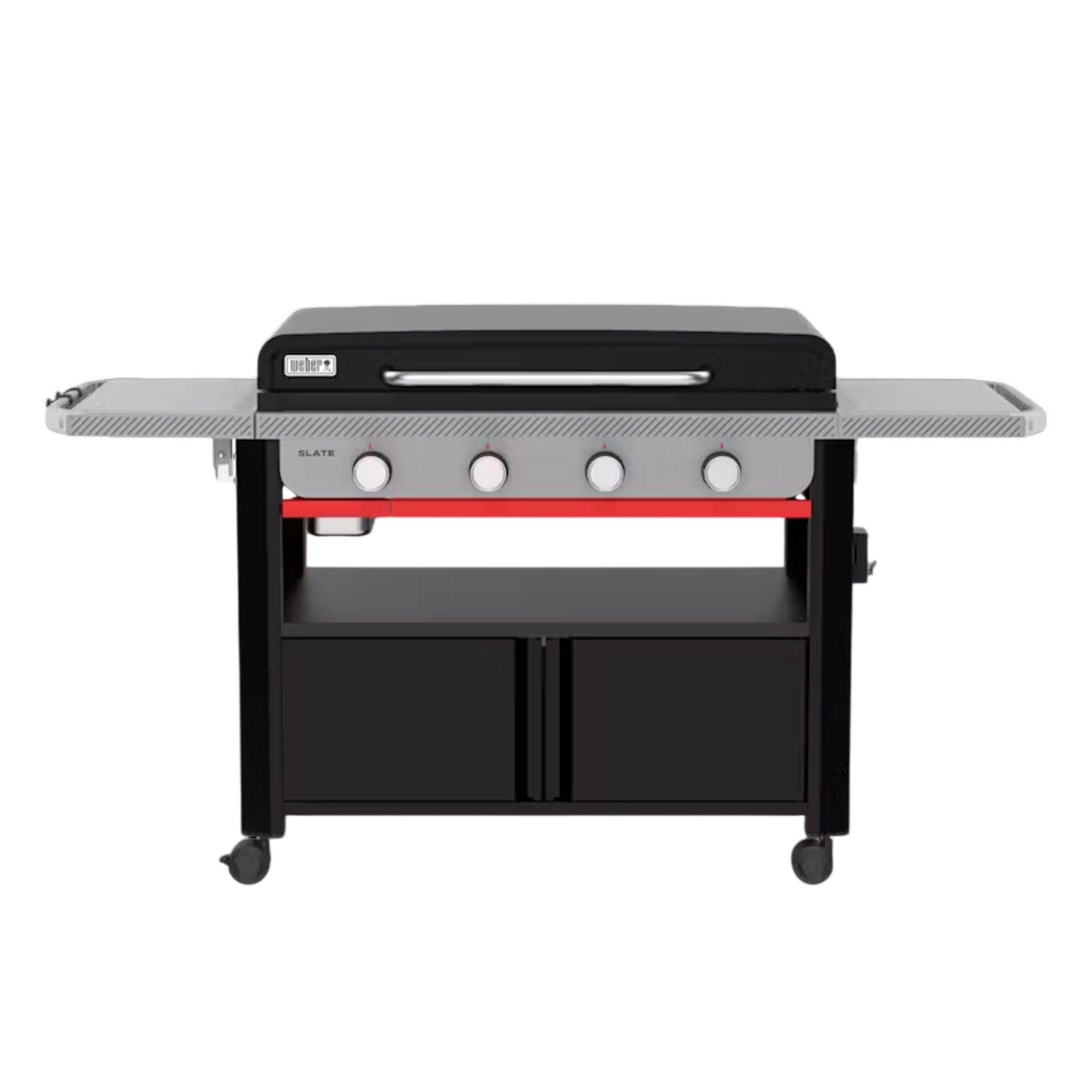 Weber Slate 36" Rust Resistant Griddle with Closed Cabinet - Weber