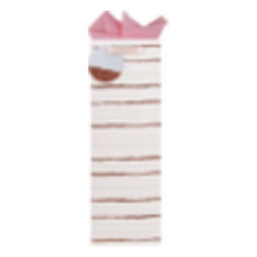 The Gift Wrap Company Winter Stripe Gift Bag - Primary Image