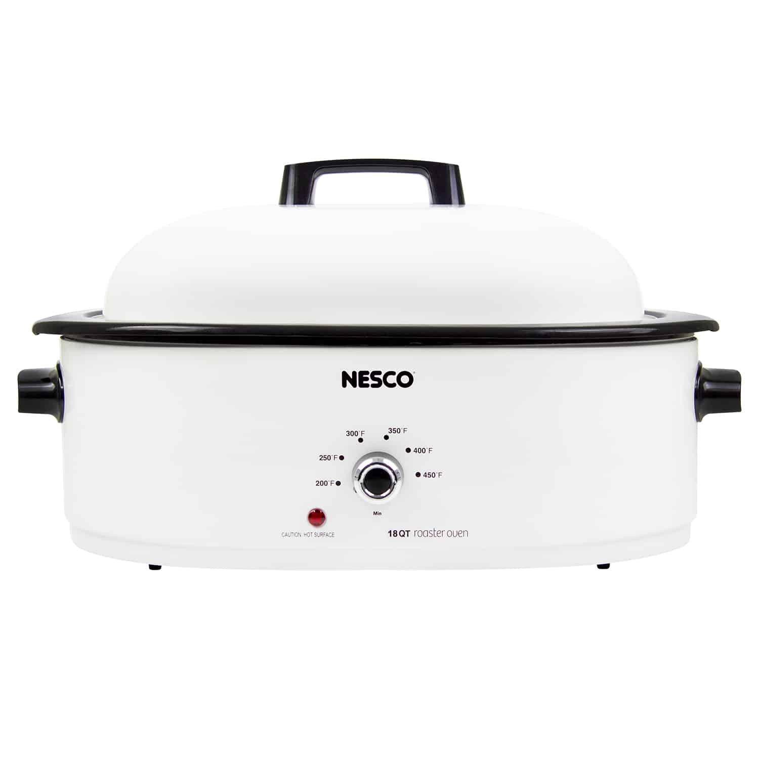 Nesco 18 Quart White Roaster Oven - NESCO