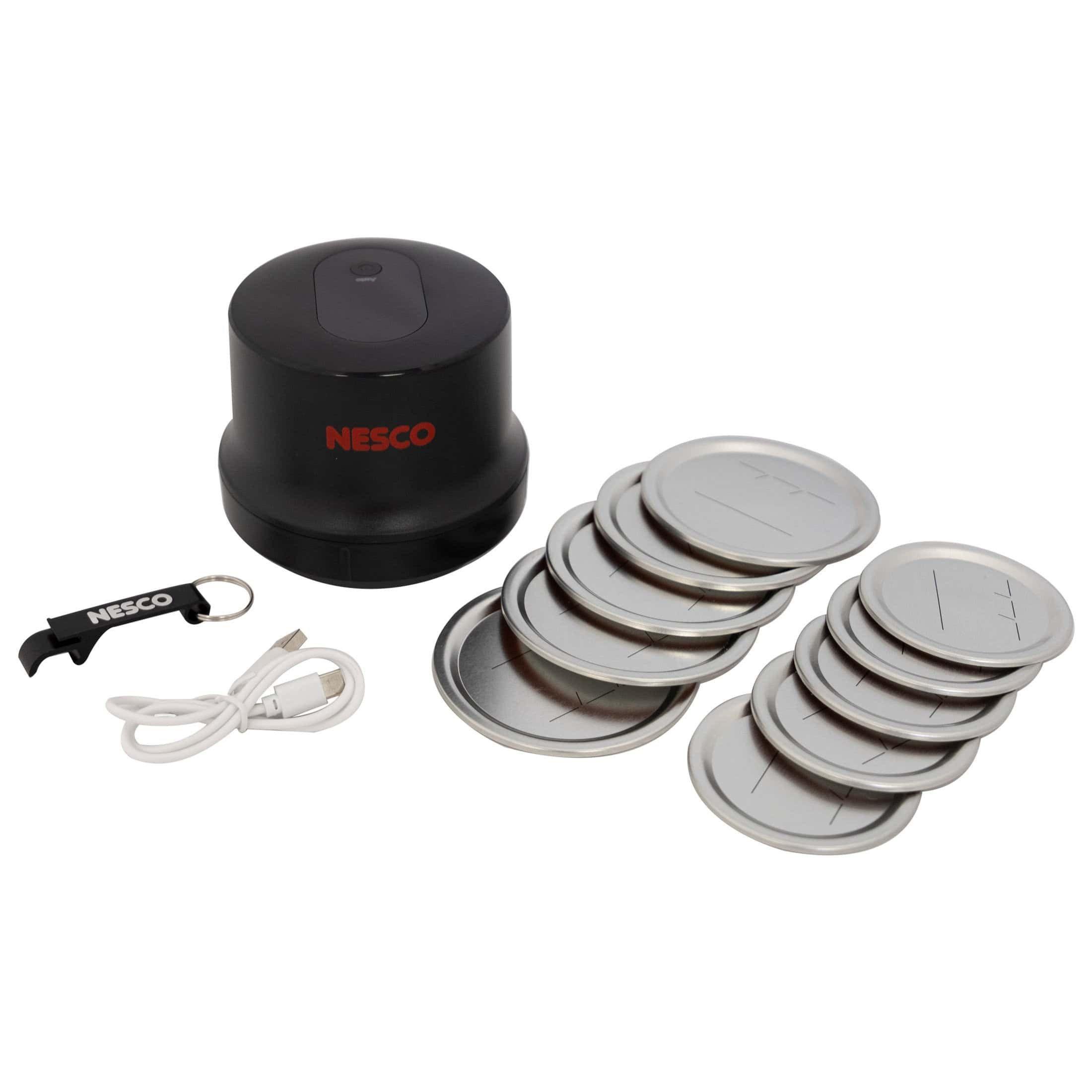 NESCO Electric Mason Jar Vacuum Sealer All in One Kit - NESCO