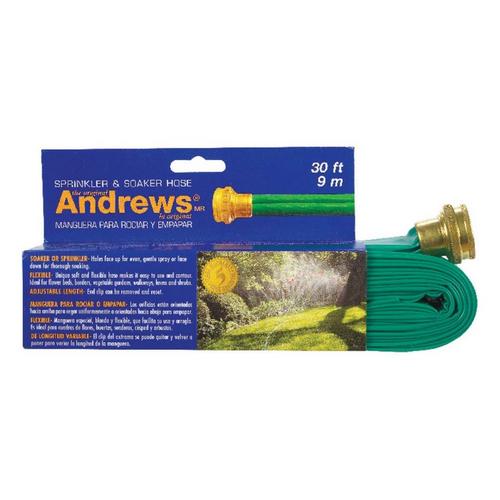 Andrews 1 in. D X 30 ft. L Sprinkler/Soaker Hose Green - Primary Image