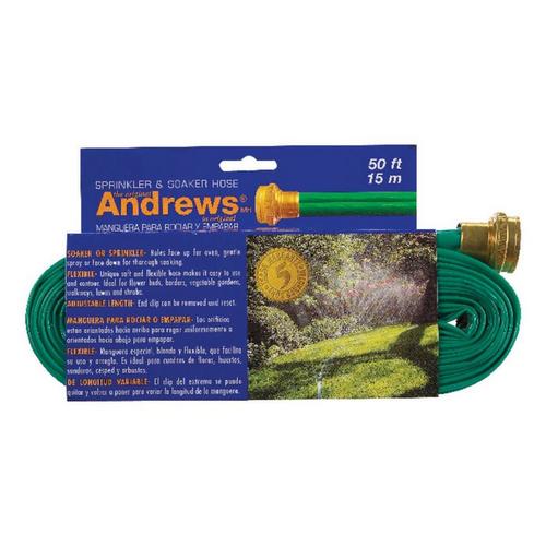 Andrews 1 in. D X 50 ft. L Sprinkler/Soaker Hose Green - Primary Image