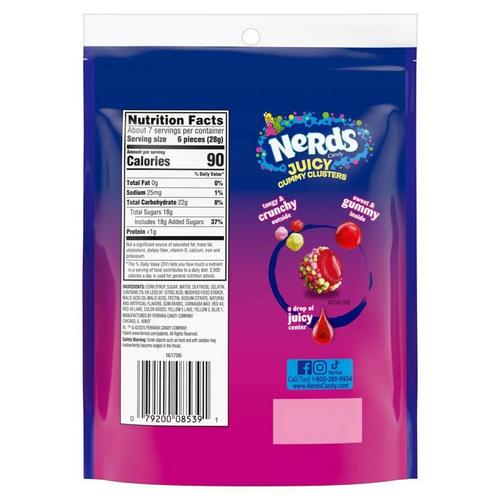 Trolli Nerds Strawberry Punch Juicy Gummy Clusters - Primary Image