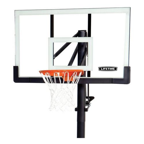 Lifetime Adjustable In-Ground 54" Acrylic Basketball Hoop - Primary Image