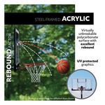 Lifetime 54” Acrylic Portable Pump Adjust Basketball Hoop - Thumbnail 2 of 10
