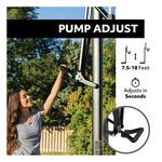 Lifetime 54” Acrylic Portable Pump Adjust Basketball Hoop - Thumbnail 4 of 10