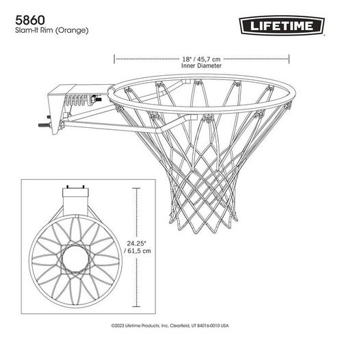 Lifetime Products Slam-It Basketball Rim with Net - Primary Image