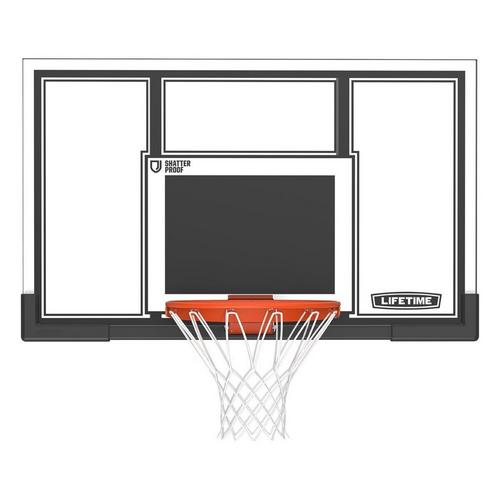 Lifetime Basketball 54" Poly Backboard and Rim Combo - Primary Image