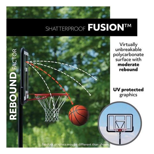 Lifetime Adjustable Portable 50" Poly Basketball Hoop - Primary Image
