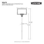 Lifetime Fusion 50" In Ground Basketball Hoop - Thumbnail 4 of 13