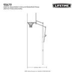 Lifetime Fusion 50" In Ground Basketball Hoop - Thumbnail 5 of 13