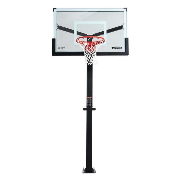 Lifetime Mammoth Bolt Down 54" Tempered Glass Basketball Hoop