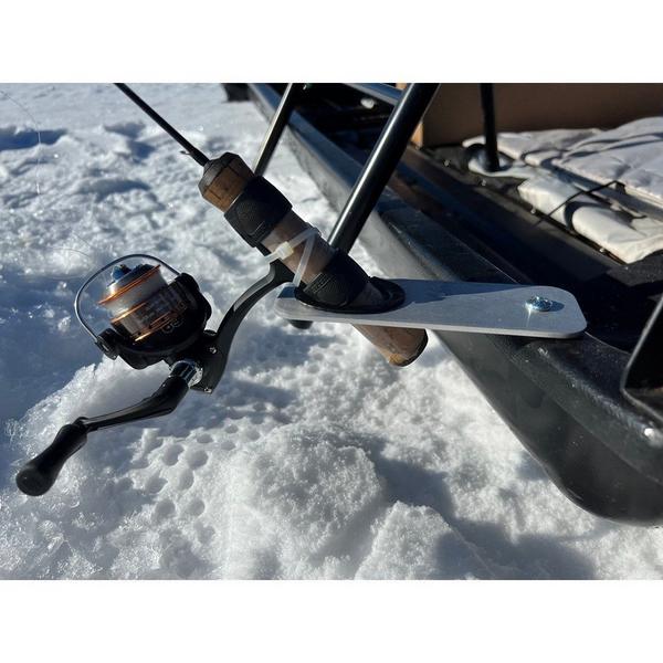 LAKCO Aluminum Flat Plate Rod Holder