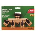 Ace Brass Threaded Female/Male Garden Hose Manifold - Thumbnail 2 of 2