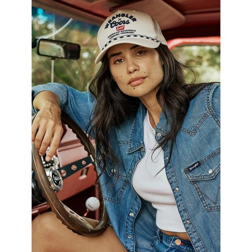 Men's Wrangler X Coors American Trucker Snapback Hat - Primary Image