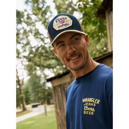 Men's Wrangler X Coors Heritage Emblem Snapback Hat - Primary Image