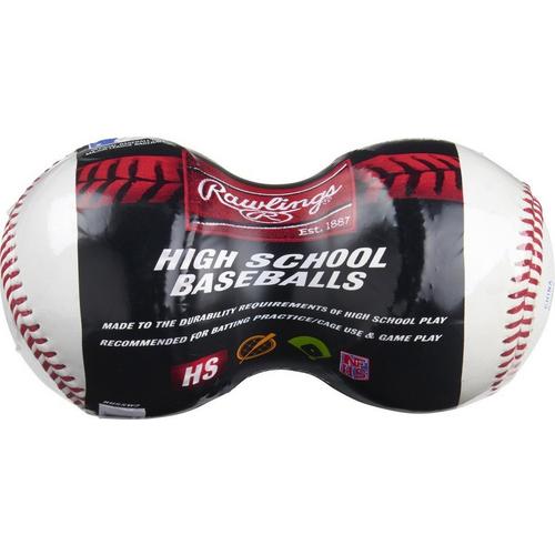 Rawlings NFHS High School Game Play Baseballs - 2 Pack - Primary Image