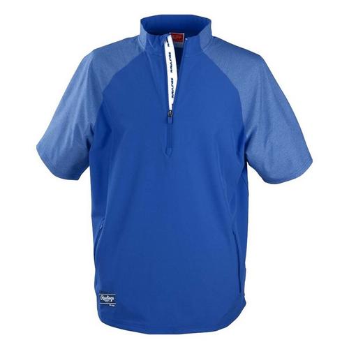 Men's Rawlings ColorSync Cage Jacket Baseball 1/4 Zip - Primary Image
