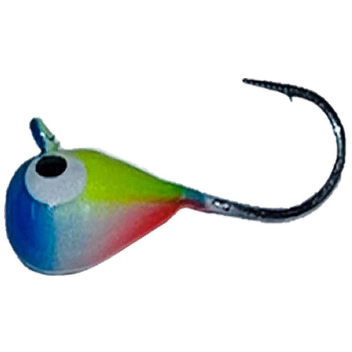 Testine Di Tungsteno Per Pesca Sul Ghiaccio SHARK Mezza Luna: Gancio #16, Peso 0,42gr, Made In Latvia
