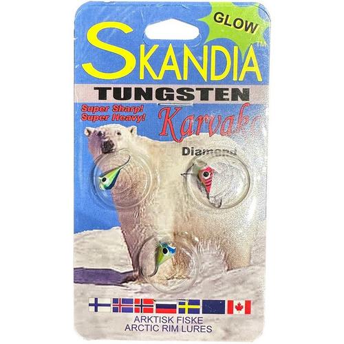 Skandia Tungsten Diamond Jig 3 Pack - Primary Image