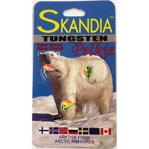 Skandia Tungsten Pelkie Jigs 3 Pack - Primary Image