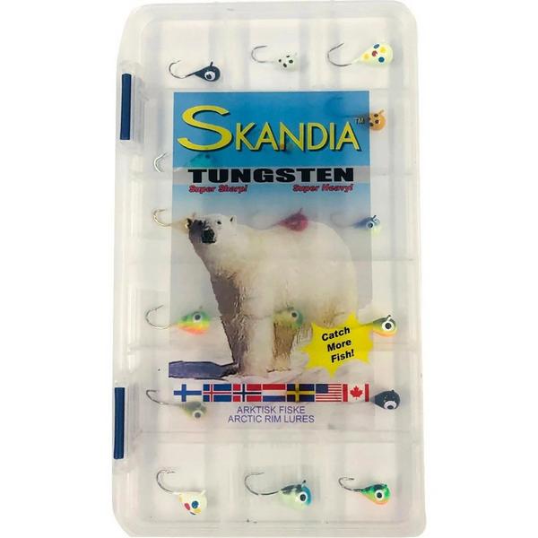 K & E TACKLE Skandia 18 Pc. Assorted Tungsten Jig Kit