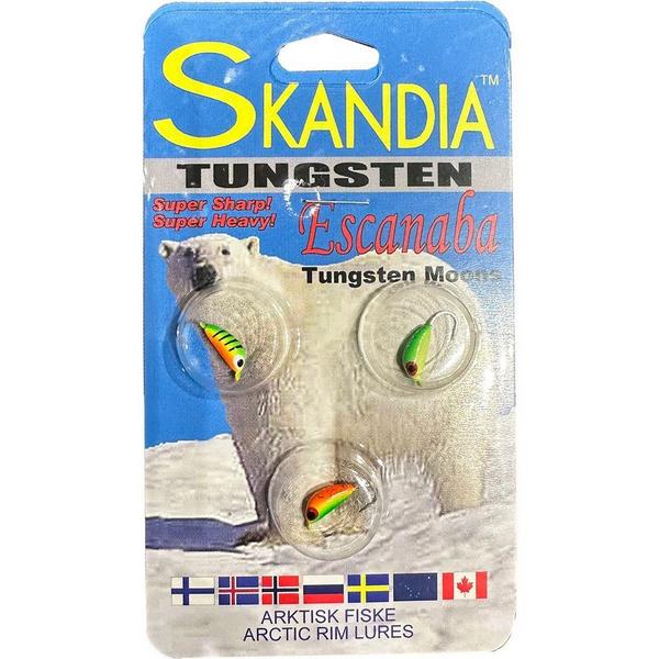 SKANDIA Tungsten Moon Jig 3 Pack