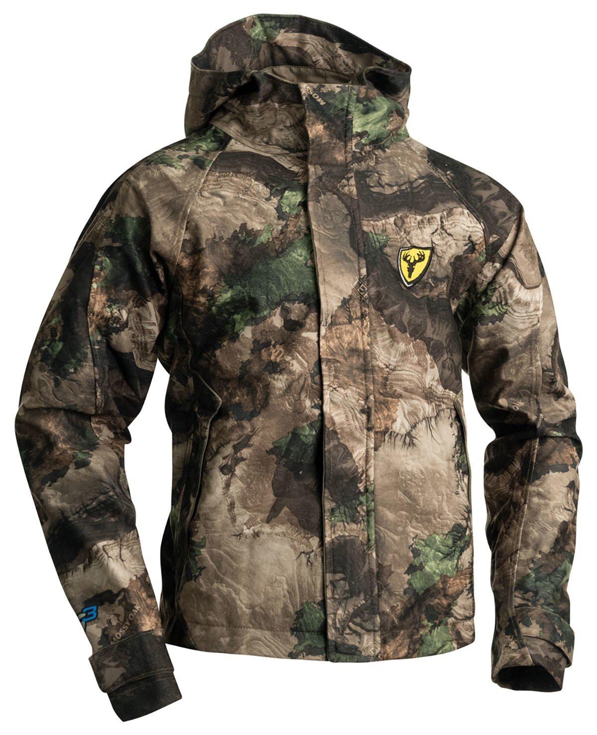 Youth Blocker Outdoors Shield Series Drencher Hooded Softshell Rain Jacket - Blocker Outdoors