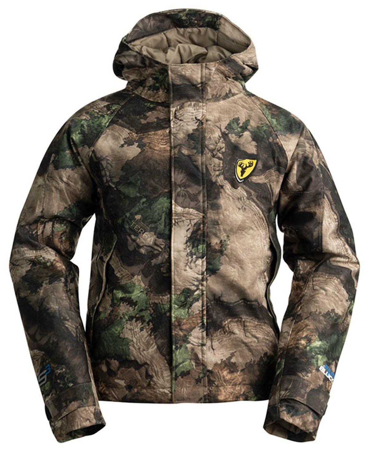 Youth Blocker Outdoors Drencher Insulated Hooded Softshell Jacket - Blocker Outdoors