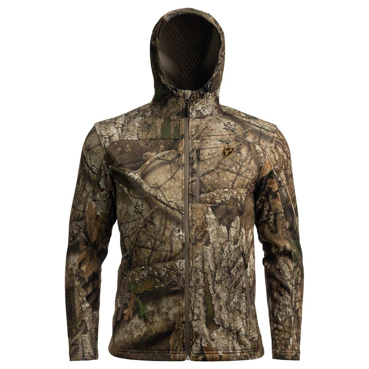Men's Blocker Outdoors Silentec Hooded Softshell Jacket - Blocker Outdoors