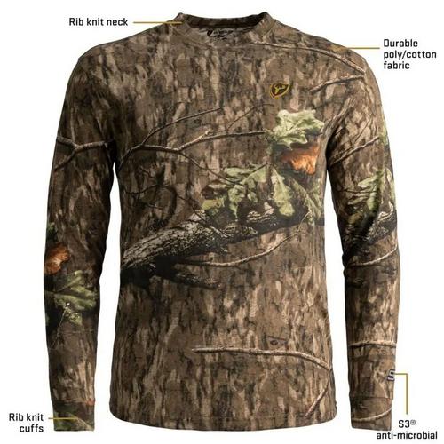 Men's Blocker Outdoors Fused Cotton Long Sleeve T-Shirt - Primary Image