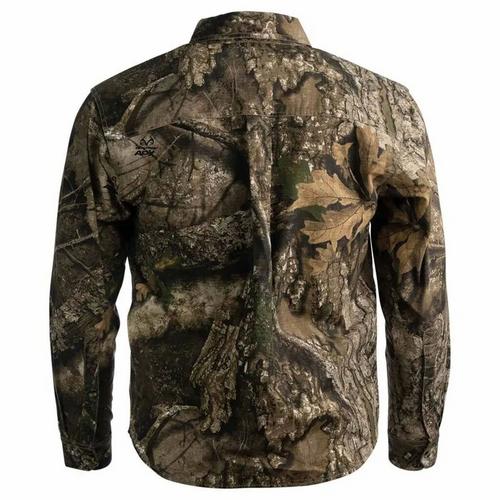 Men's Blocker Outdoors Fused Cotton Long Sleeve Button Up Shirt - Primary Image