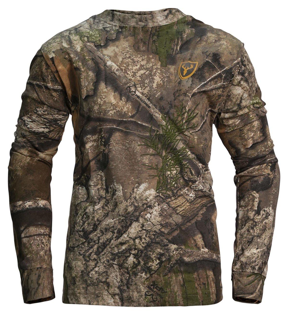 Youth Blocker Outdoors Shield Series Fused Coton Long Sleeve T-Shirt - Blocker Outdoors