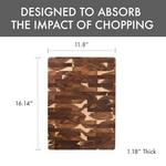 Dexas Acacia End Grain Reversible Butcher Block Cutting Board - Thumbnail 2 of 4