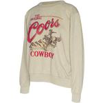 Women's Bowie Industries Coors Cowboy Crewneck Sweatshirt - Thumbnail 2 of 3