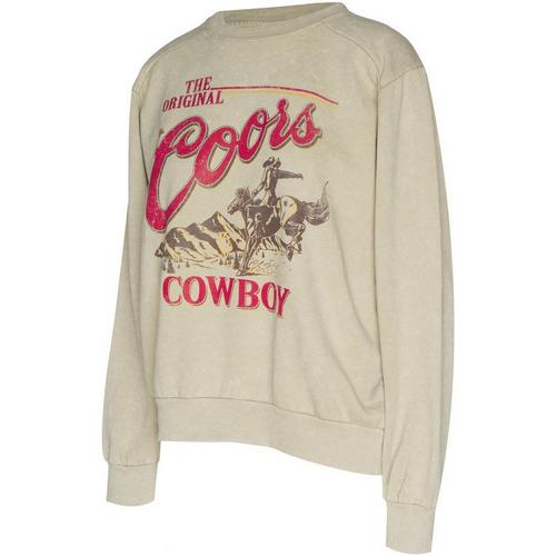 Women's Bowie Industries Coors Cowboy Crewneck Sweatshirt - Primary Image