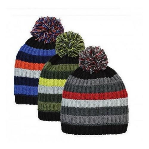 Kids' Grand Sierra Stripe Pom (Colors May Vary) Beanie - Primary Image