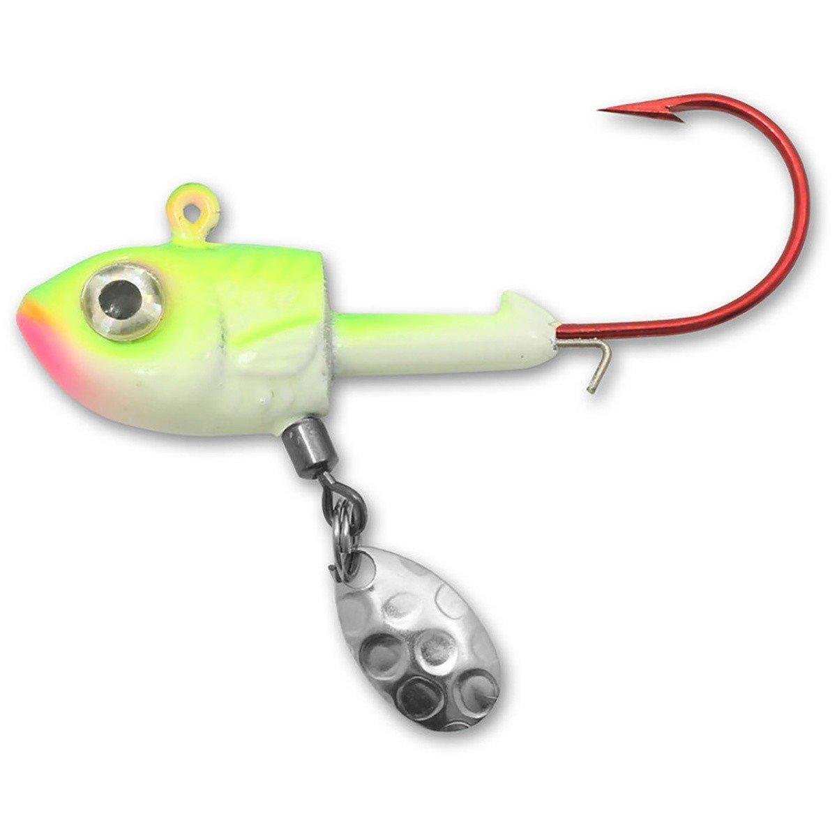 28854::Glow Watermelon - Northland Thumper Jig