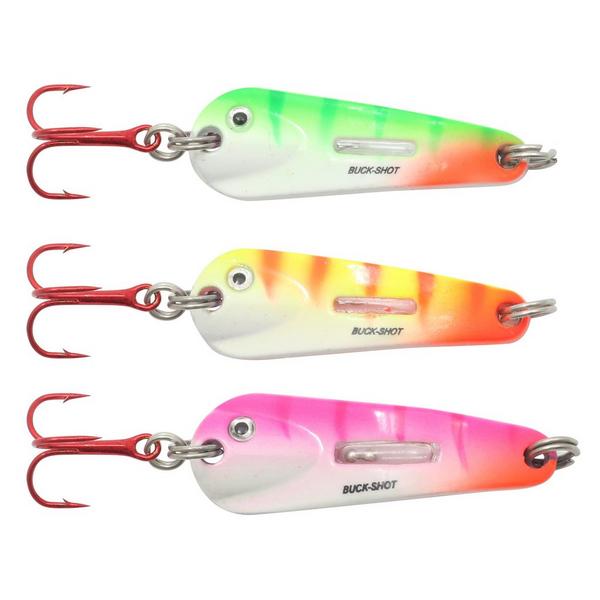 NORTHLAND TACKLE Northland Buck-Shot Flutter Spoon 3 Pack