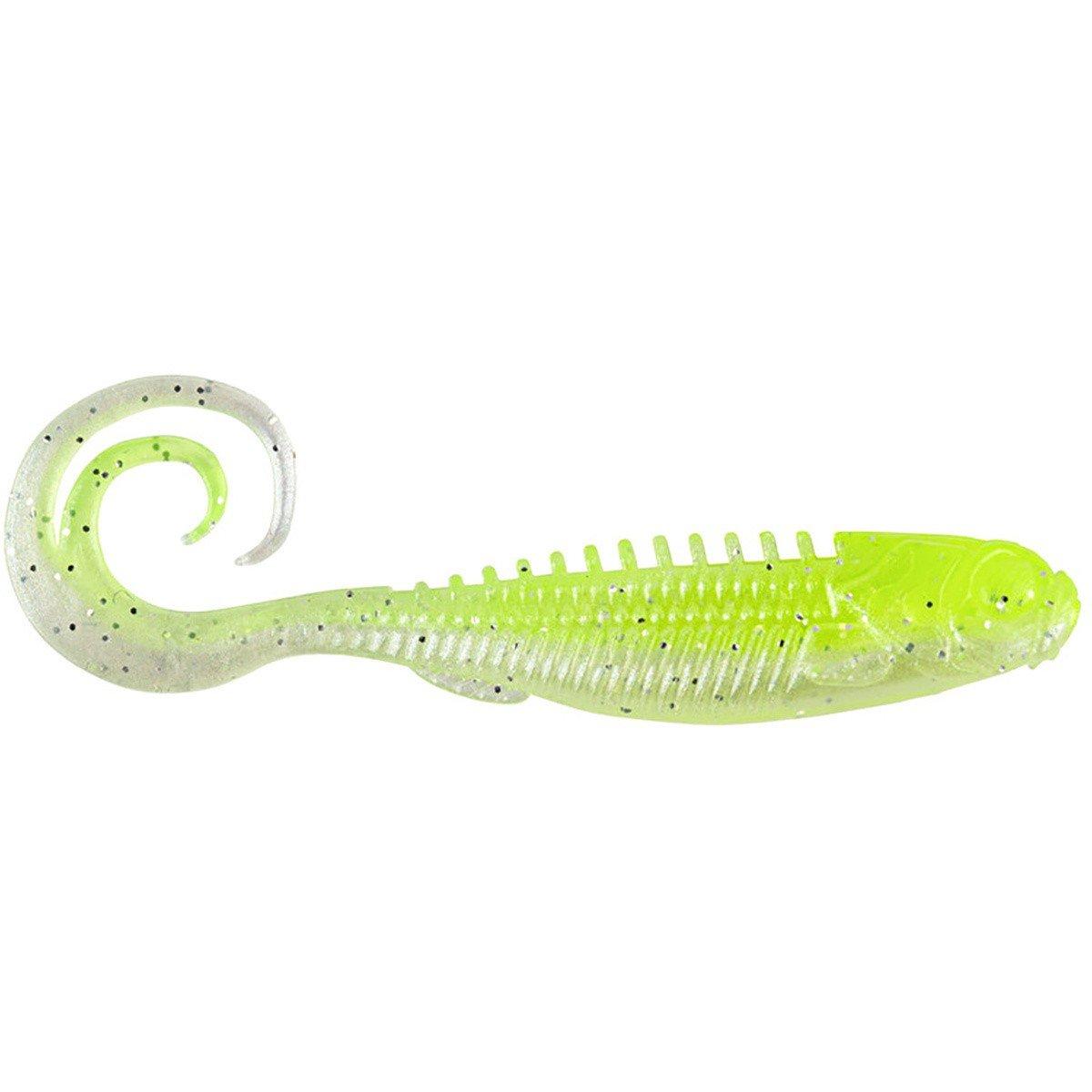 15785::Chartreuse Shad - Northland Eye Candy Grub