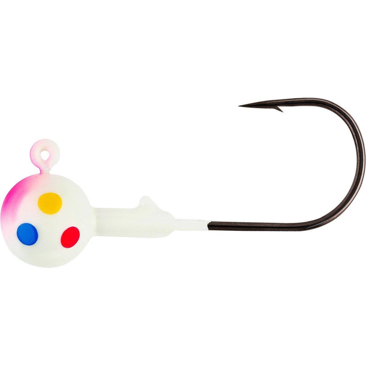 Super-Glo Pink Wonder - Northland Gum Ball Jighead
