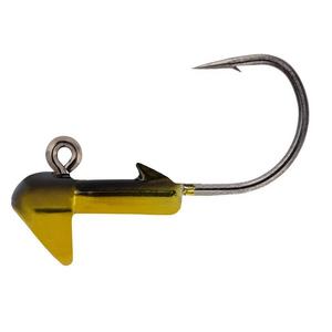 Gold Black - Tungsten Short Shank Stand Up Jig