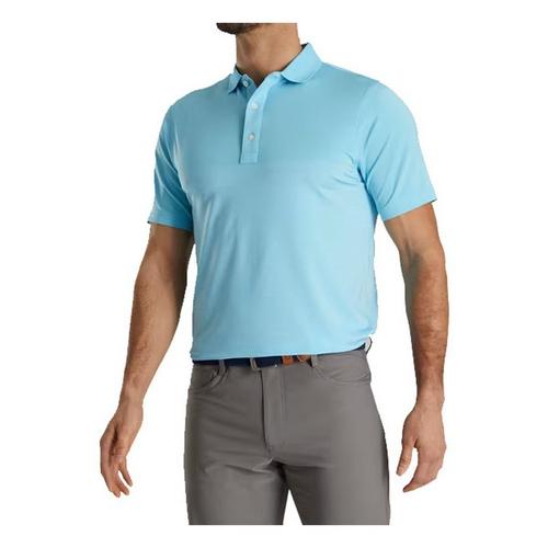 Men's FootJoy Engineered Pin Stripe Lisle Polo - Primary Image