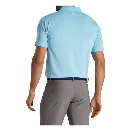 Men's FootJoy Engineered Pin Stripe Lisle Polo - Primary Image