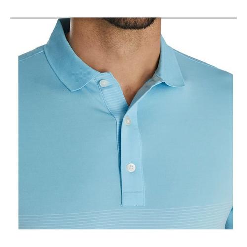 Men's FootJoy Engineered Pin Stripe Lisle Polo - Primary Image