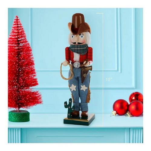Kurt S. Adler 15in Cowboy Nutcracker Figurine - Primary Image