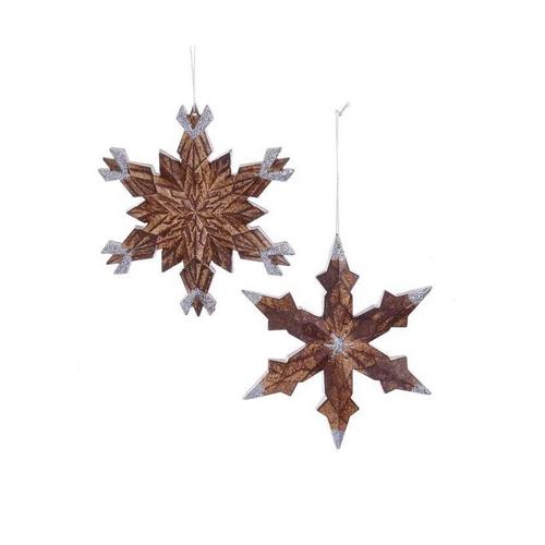 Kurt S. Adler Brown Snowflake Ornament (Styles May Vary) - Primary Image